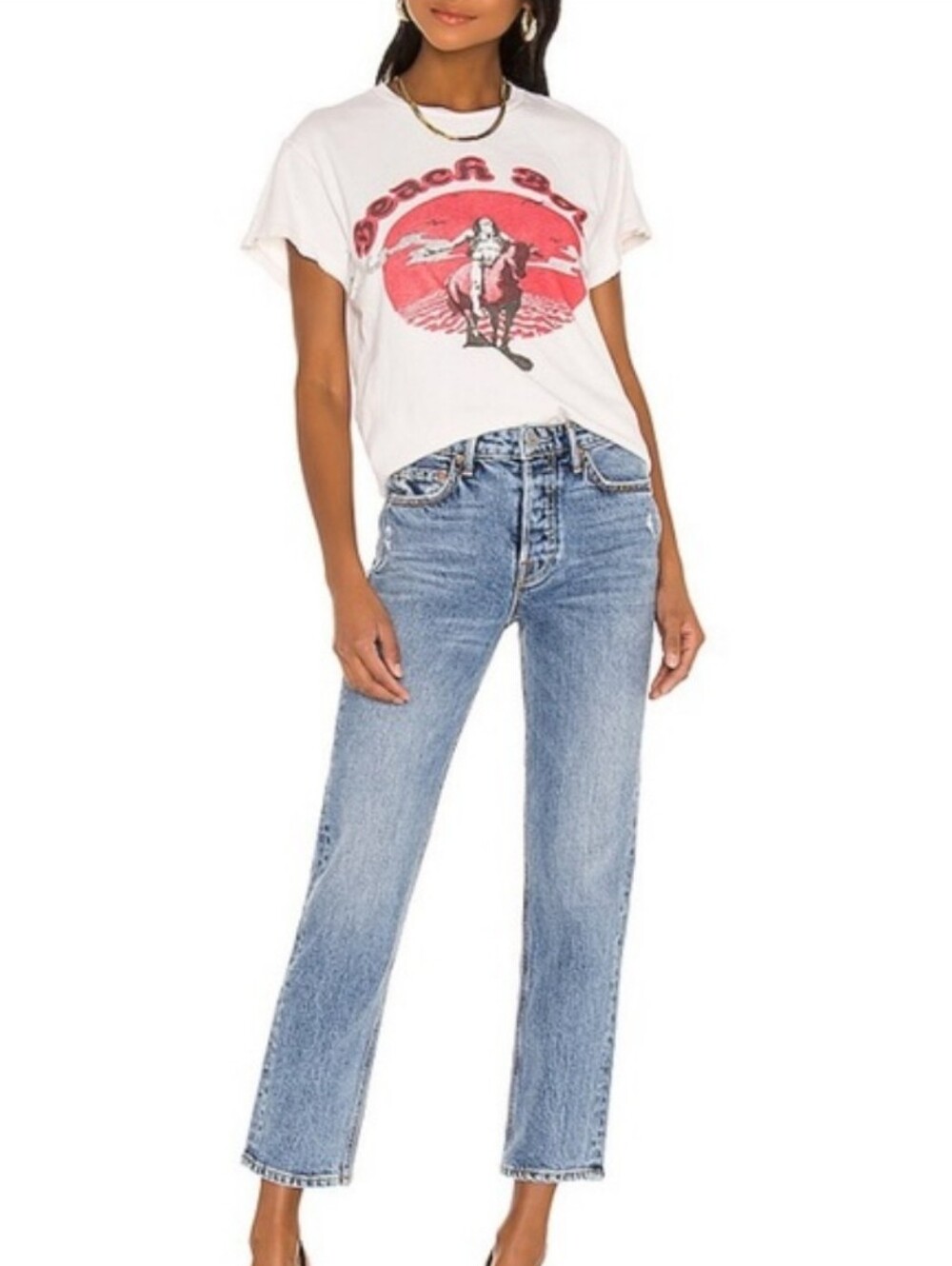 GRLFRND Helena Jeans in Missing Words Size 31